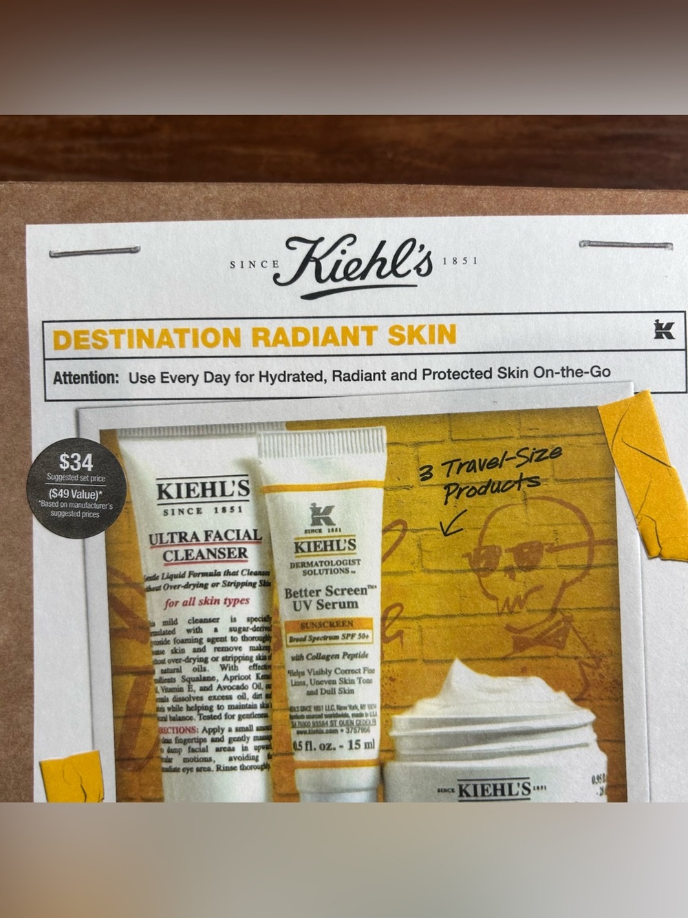 Kiehl's Destination Radiant Skin Set - Picture 7 of 9